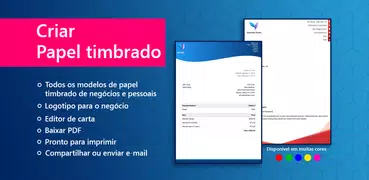 Papel timbrado com logotipo