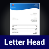 Letterhead Maker with logo PDF ไอคอน