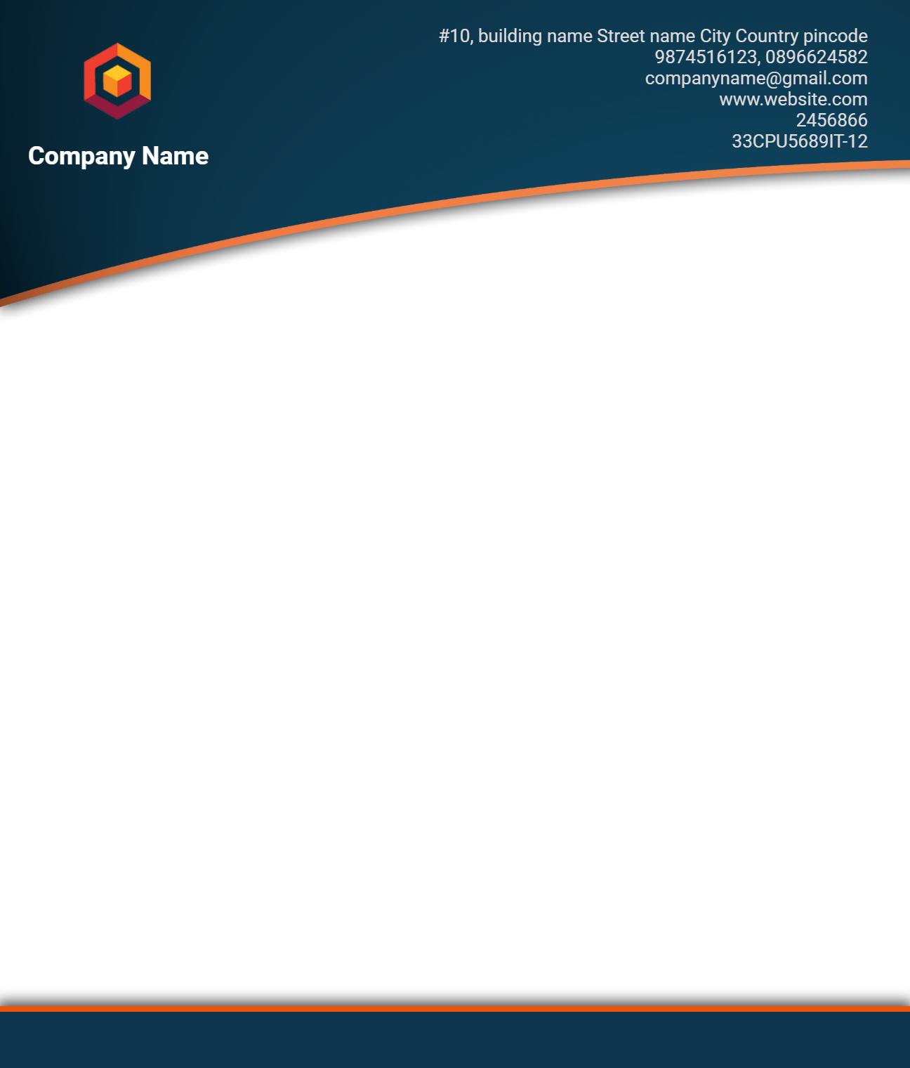 Letter Head Logo : Letterhead Examples 13 Company Letterhead Samples