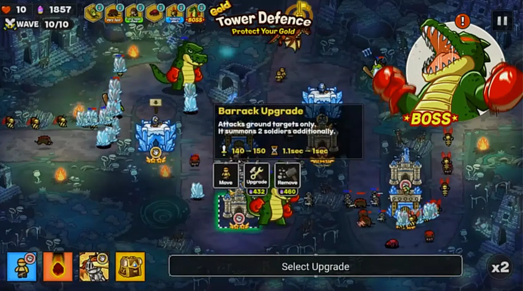 Gold tower defence M 2.1.13 Free Download