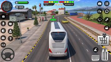 City Coach Simulator Bus Game 포스터