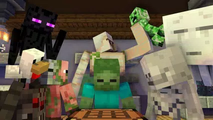 download Monster school map for mcpe APK