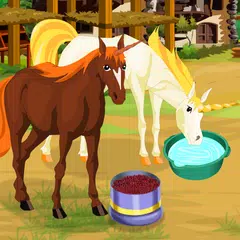 Caring for Unicorn, Horse Game APK download
