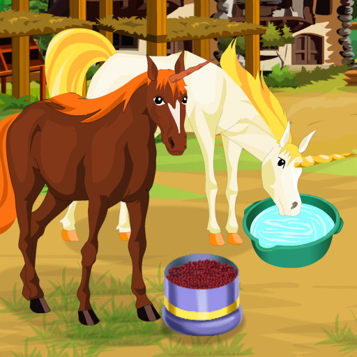Caring for Unicorn, Horse Game