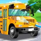 آیکون‌ School Bus Car Wash