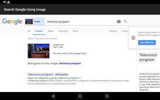 Search Google Using Image capture d'écran 1