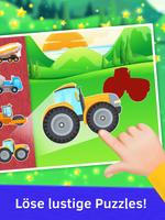 Bagger Kleinkind Puzzle Plakat