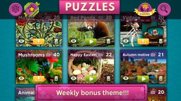 City Jigsaw Puzzles الملصق