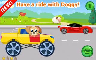 Car Racing games for Toddlers Plakat