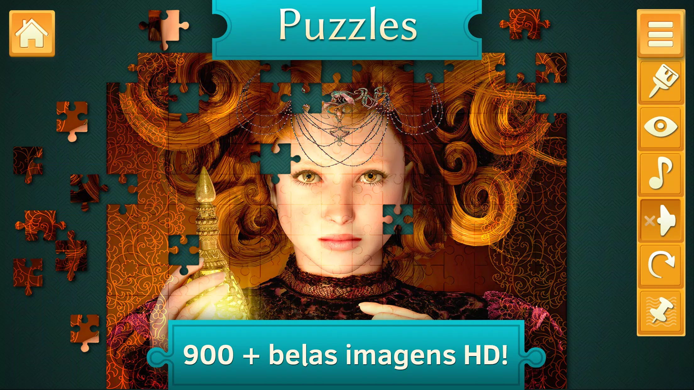 Baixe Jigsaw Puzzles - Quebra-cabeças HD no PC com MEmu