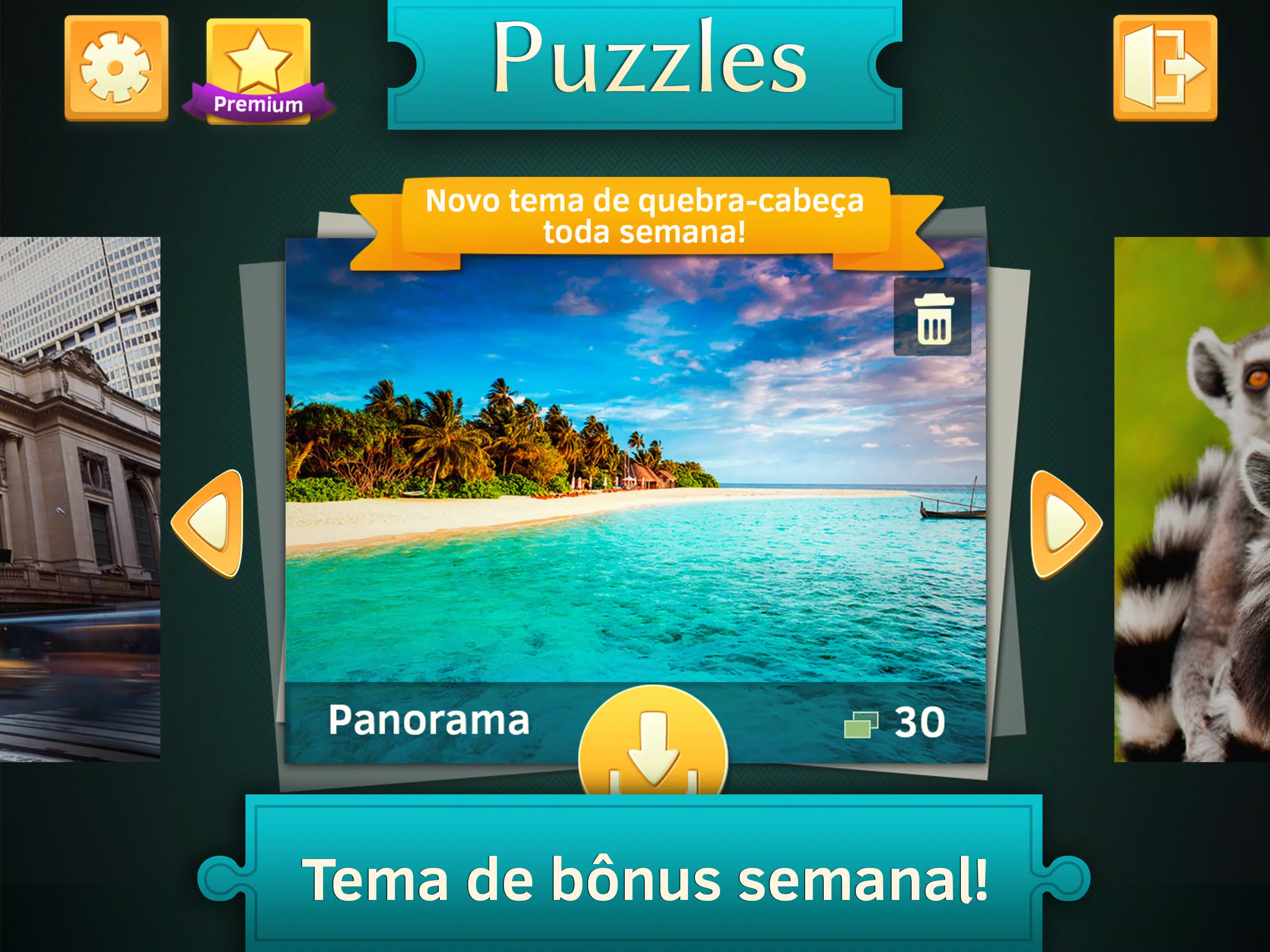 Download do APK de ☘️ Paisagem quebra-cabeças Jogos Puzzle