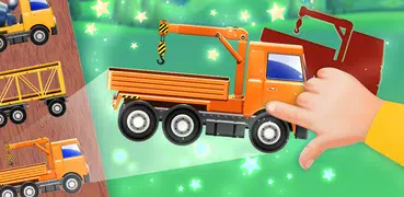 Truck Puzzles for Toddlers