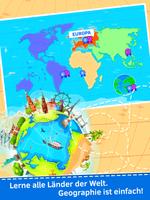 Welt Geographie Quiz. Screenshot 1