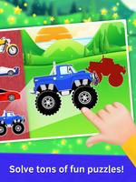 Baby Car Puzzles for Kids الملصق