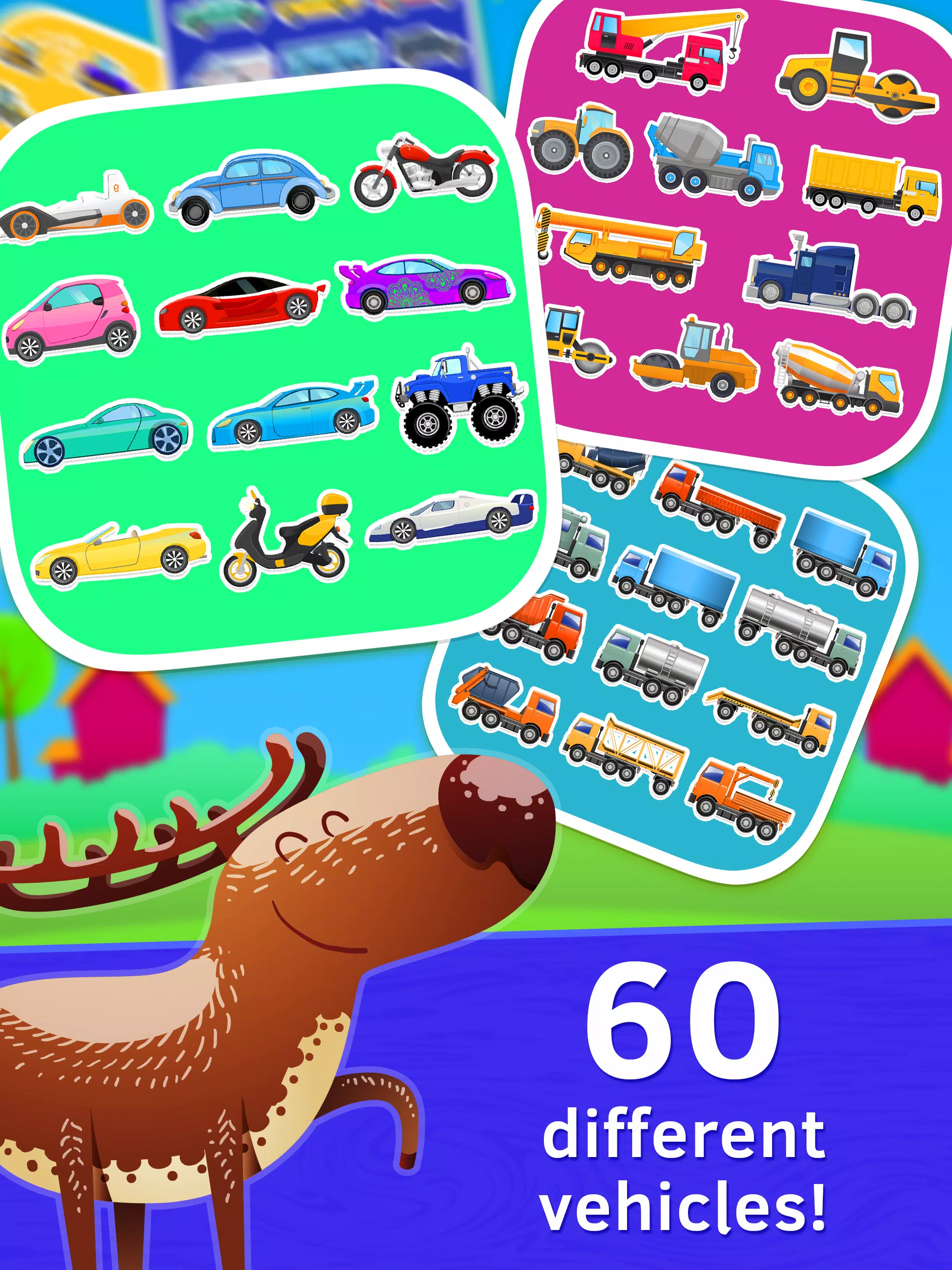 Download do APK de Crie carros jogo para criança para Android