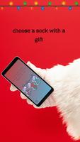 پوستر Santa Claus and gift