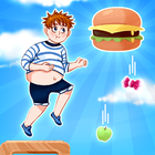 Chubby Jump  – jumping man in  icône