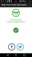 Water Proof Test - Android wear an Sony xperia captura de pantalla 1