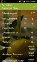 RM – ein Rezept notieren M Screenshot 1