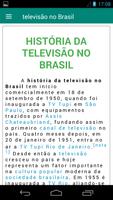 televisão no brasil screenshot 1