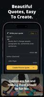 Picture Quotes Maker, Creator imagem de tela 1
