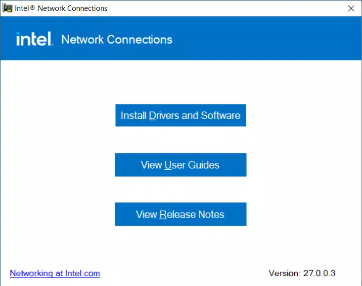 Intel Ethernet Adapter Complete Driver Pack
