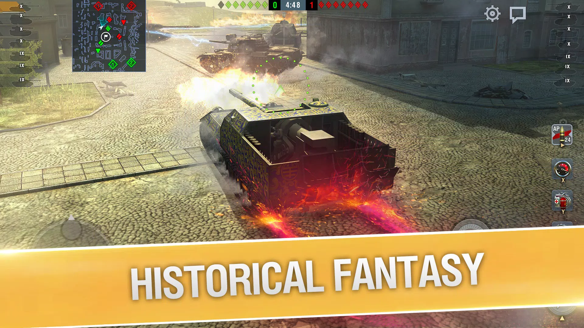 Скачать World of Tanks Blitz War APK для Android Последняя