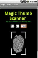 Magic Thumb Scanner Cartaz