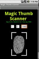 Magic Thumb Scanner पोस्टर