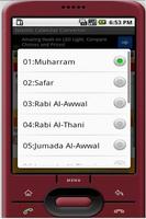 Islamic Calendar Converter syot layar 1