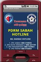 PDRM Sabah Hotline Affiche