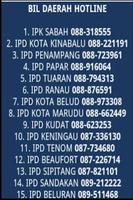 PDRM Sabah Hotline capture d'écran 1