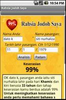 Rahsia Jodoh Saya الملصق