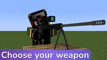 Weapon mods for minecraft Affiche