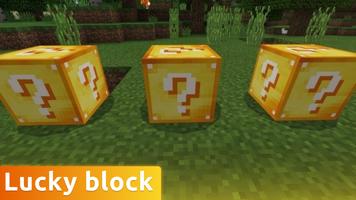 Lucky Block mods الملصق