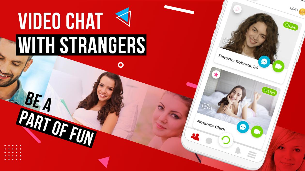 Live Video Chat With Strangers - MatchAndTalk poster.