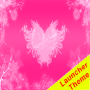 Hearts Pink Theme GO Launcher APK
