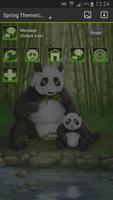 Thème panda GO Launcher EX capture d'écran 3