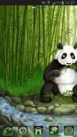 Thème panda GO Launcher EX capture d'écran 1