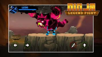 Ninja Shadow Turtle - Dark Mutant Ninja Hero تصوير الشاشة 3