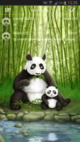 Thème Panda GO SMS Pro Affiche