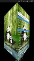 Thème Panda GO SMS Pro capture d'écran 2