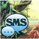 Dino Theme GO SMS Pro icône