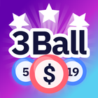 3 Ball - Win Real Money Lotto أيقونة