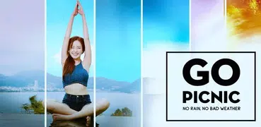 Picnic GO - フォトエディタ、スカイオーバーレイ、レンズフレア