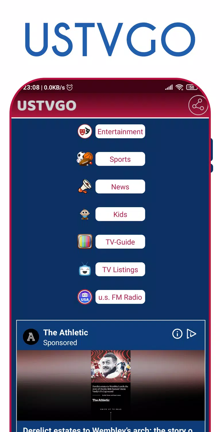 USTVGO 📺 Free live tv website APK for Android Download
