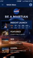 NASA Be A Martian الملصق