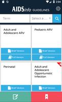 ClinicalInfo HIV/AIDS Guidelines الملصق