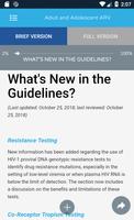 ClinicalInfo HIV/AIDS Guidelines capture d'écran 3