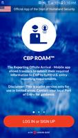 CBP ROAM الملصق